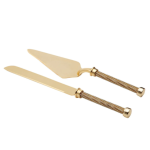 Espatula e faca Dourada